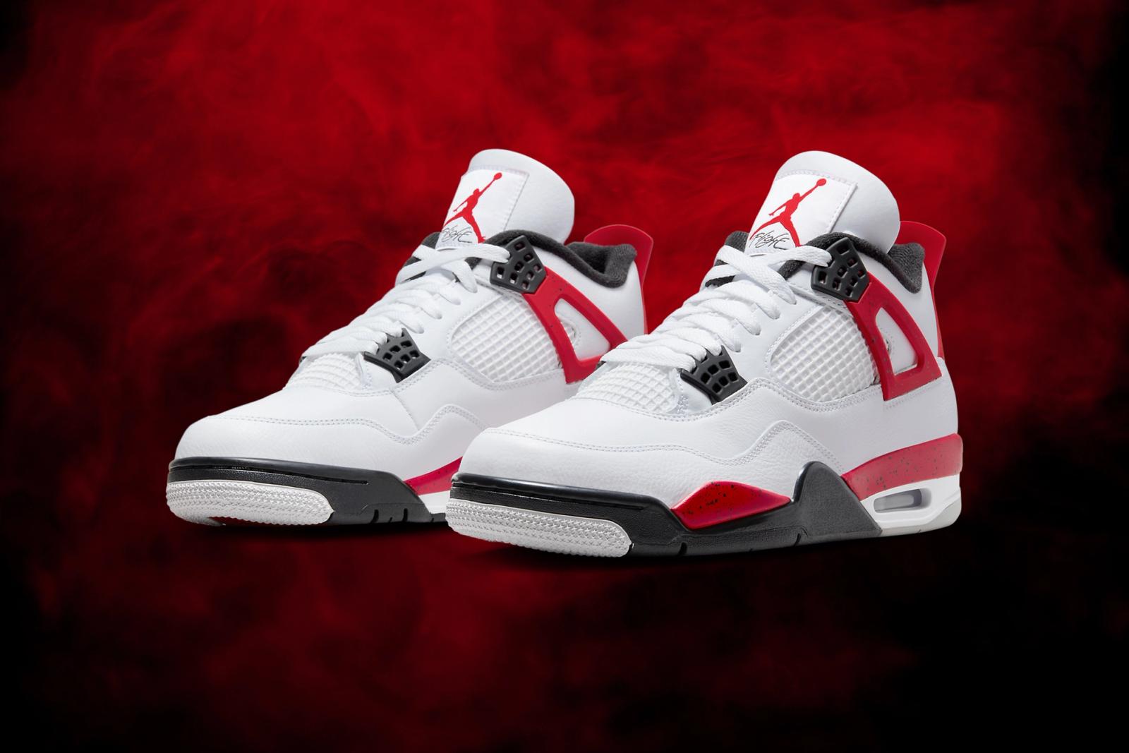 jordan 4 court red