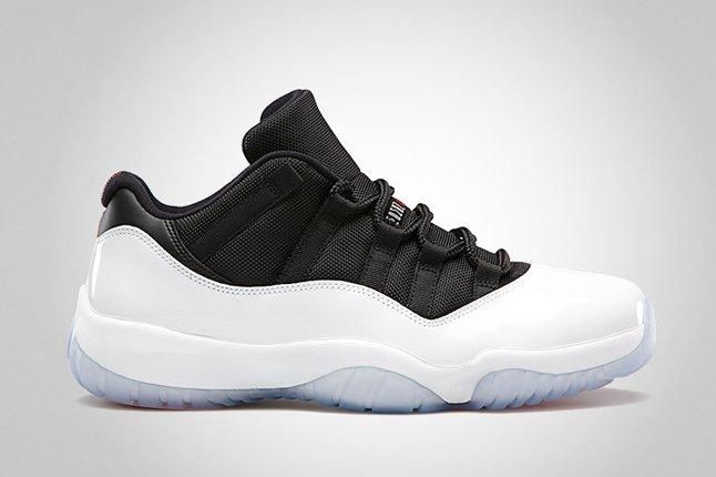 Shops black and white low 11s