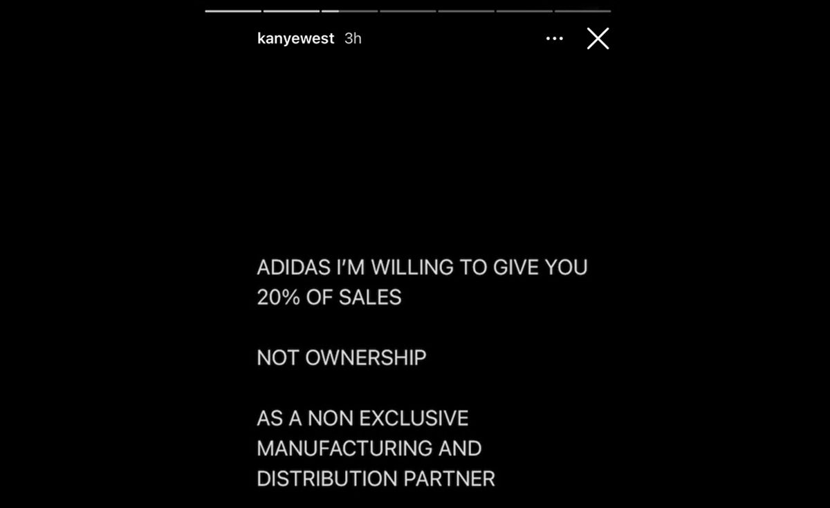 Kanye Makes a Proposal to adi