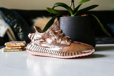 Ceeze Yeezy Sculptures Sillver Rose Gold Candle8