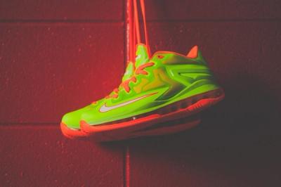 Nike Lebron 11 Low Gs Electric Green 3