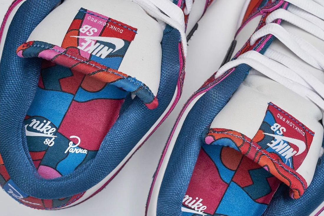 Where to Buy the Parra x Nike nike sb dunk low burgundy brown