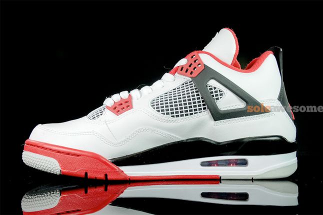 new red and white 4s