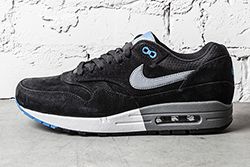 Nike Air Max 1 Premium Black N Blue Thumb