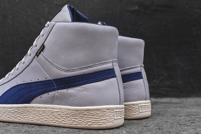 PUMA Basket Mid Gtx Glacier Grey Peacoat Releases