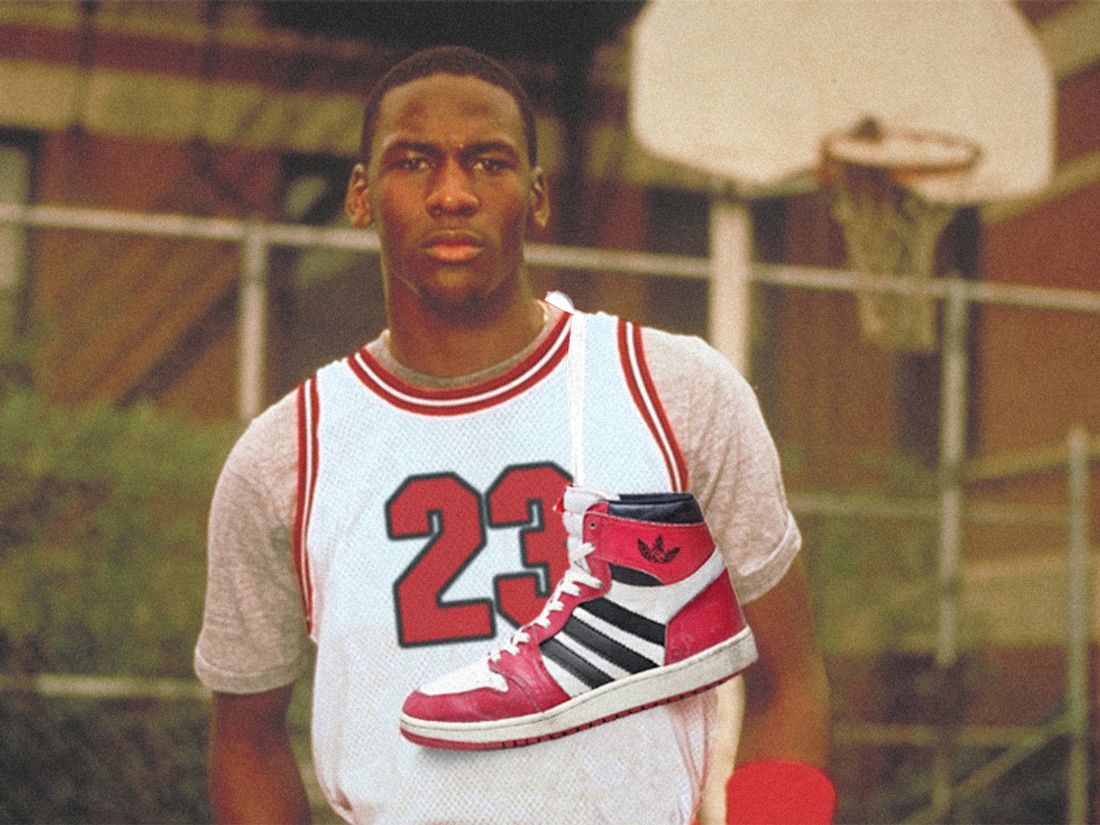 suspender ama de casa interior What If Michael Jordan Chose adidas Instead of Nike? - Sneaker Freaker