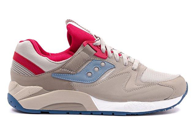 saucony grid 9000 tangreyred
