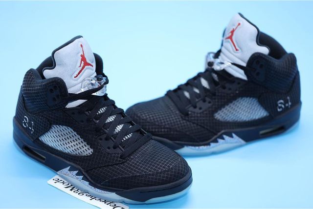 jordan 4 flyknit blue on feet