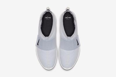 Nike Air Fear Of God Moccasin Official Pure Platinum Release Date Top Down