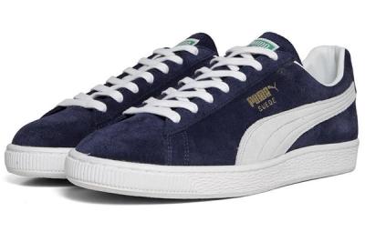 Puma Suede Insignia Blue Made In Japan Quater Front Pair 1