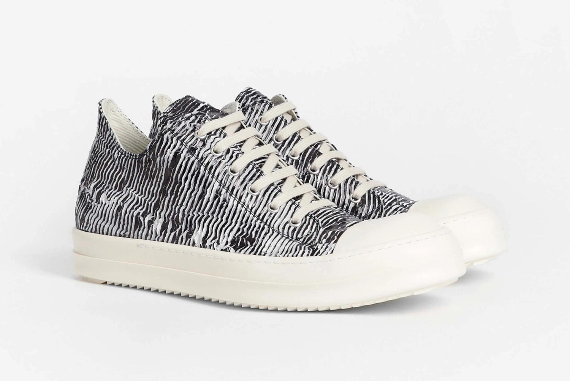 Rick Owens Drops Zebra-print Sneaker for DRKSHDW Collection - Sneaker ...