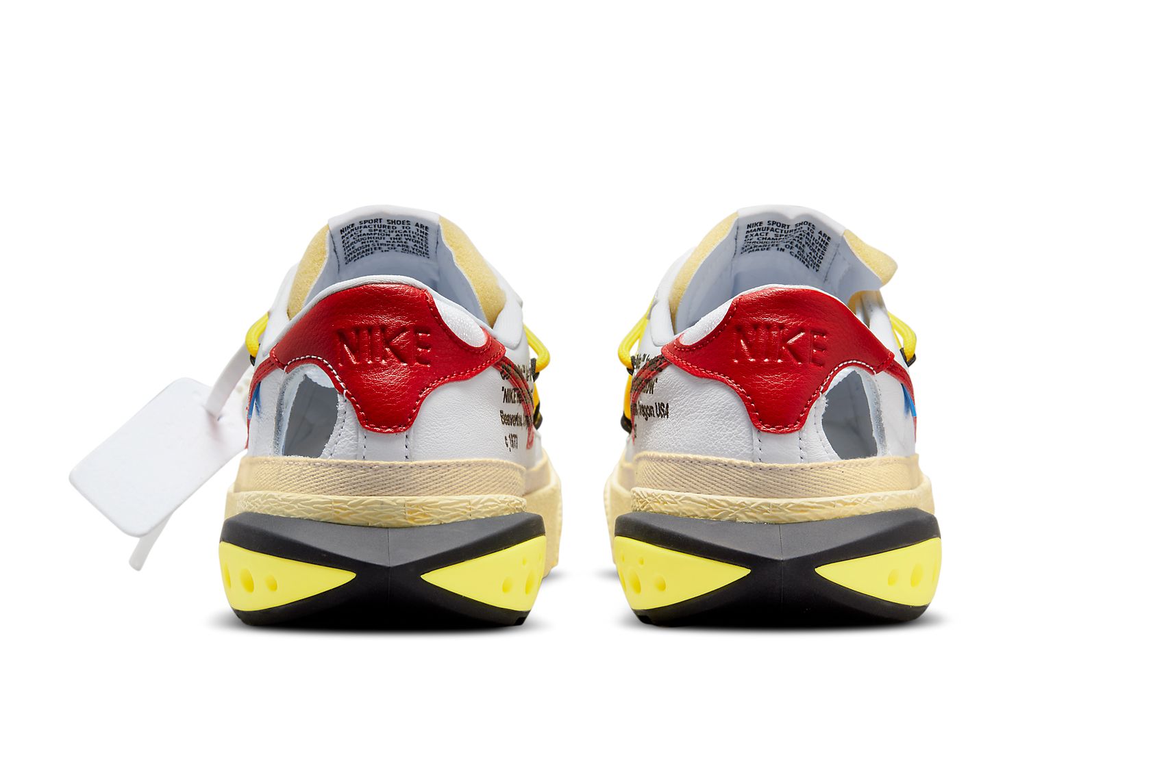 nike blazer off white beige