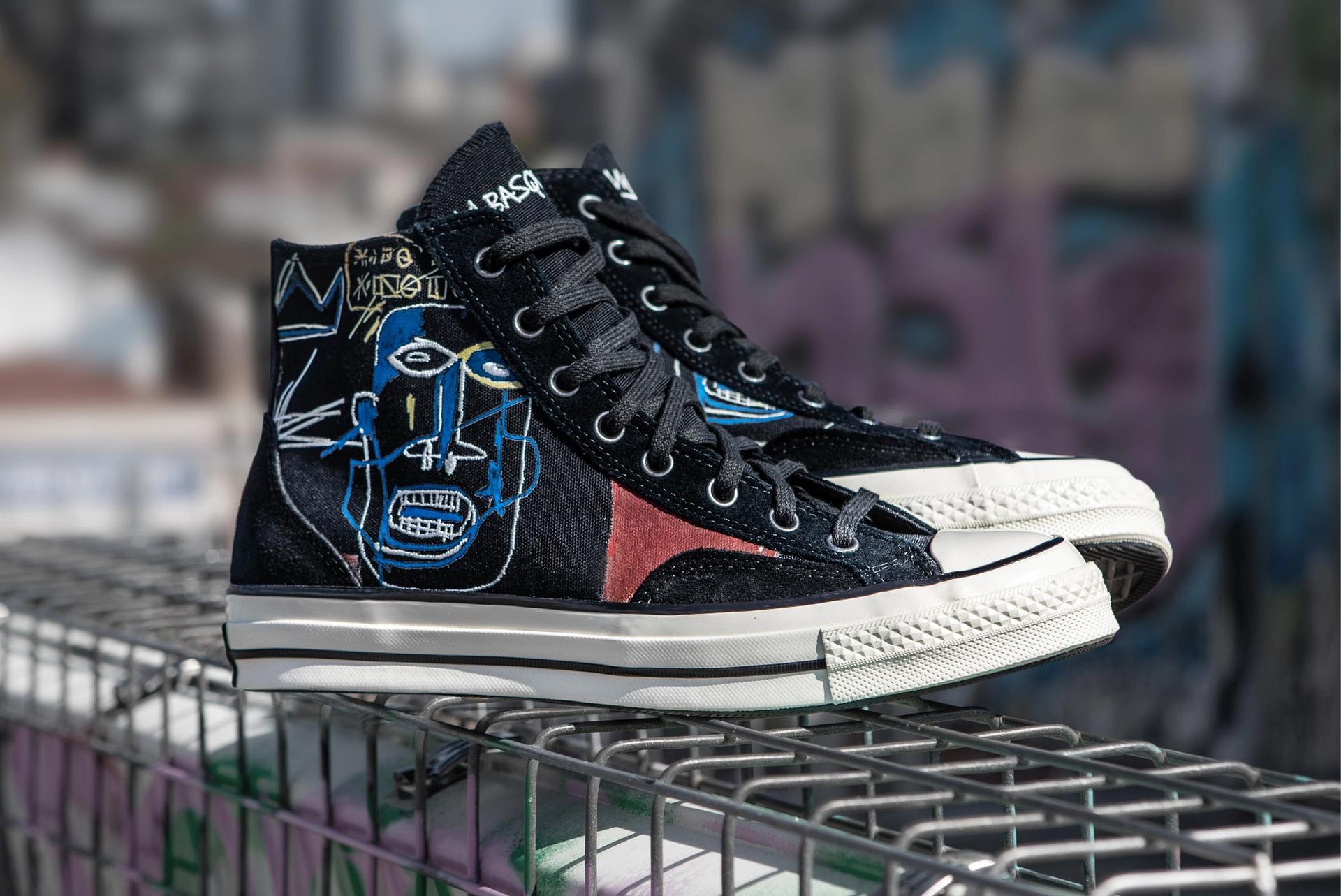 The Jean-Michel Basquiat x Converse Collection is a Multimedia Marvel ...