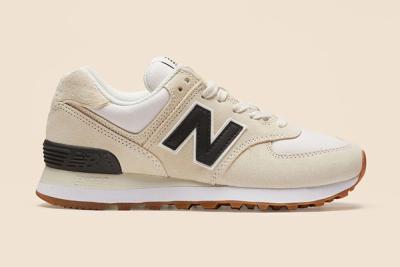 Reformation New Balance 574 White Black Release Date Lateral