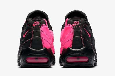 Nike Air Max 95 Black Pink Cu1930 066 Heel