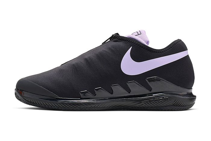 Nike Air Zoom Vapor X Glove Black Purple Bq9663 001 Release Date Lateral