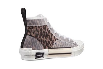 Dior B23 High Top Leopard Print Sneaker 1 Side5