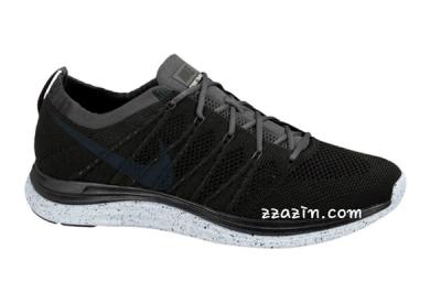 Nike Flyknit Lunar1 Black Grey 1
