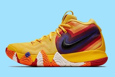 Nike Kyrie 4 Yellow Multicolor 943807 700 Release Date Sneaker Freaker