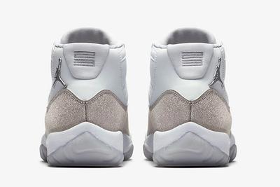 Air Jordan 11 Metallic Silver Heel