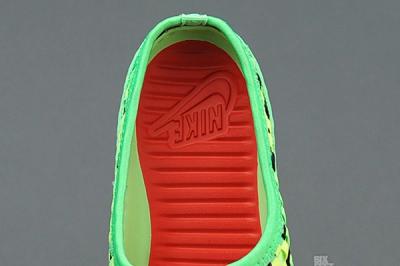 Nike Solarsoft Mule Woven Poison Green Black Insole 1