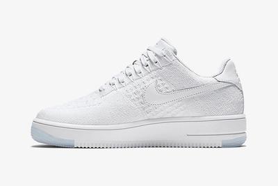 Nike Air Force 1 Low Flyknit White On White10