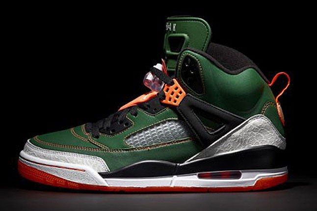 X Jordan Spizike (Miami Hurricanes) Sneaker