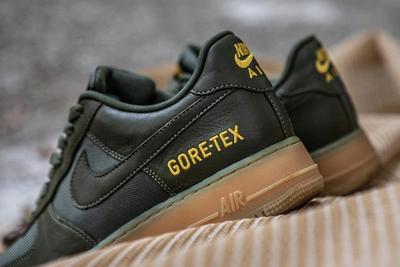 Nike Air Force 1 Gore Tex Green Heel