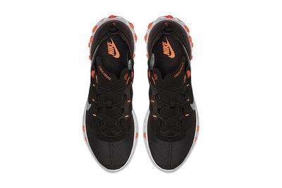 Nike React Element 55 Black Orange 3