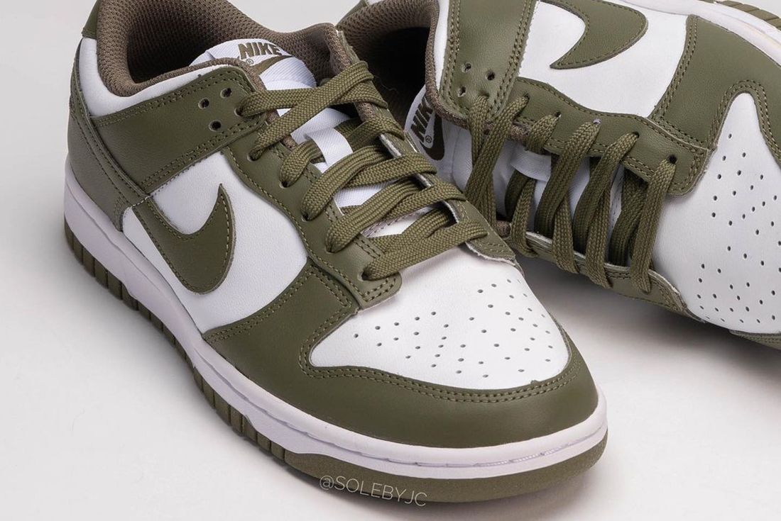 Closer Look! Nike Dunk Low 'Medium Olive' - Sneaker Freaker
