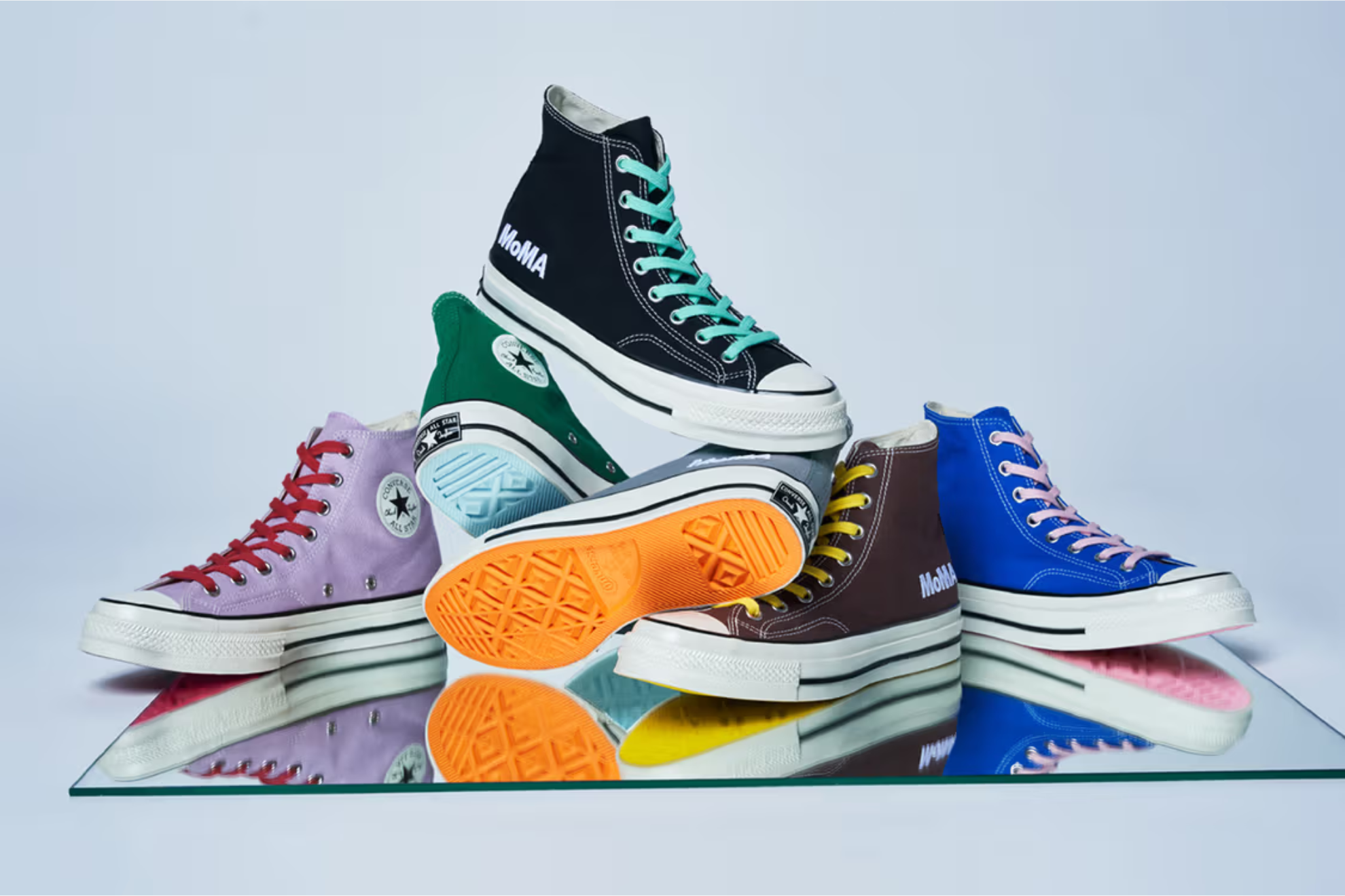 MoMA Adds Pops of Colour to the Converse Japan All Star LCGY Hi