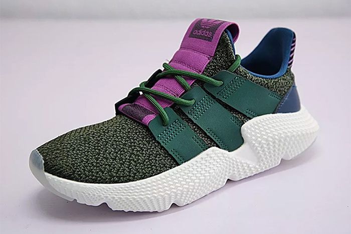 First Look Dragon Ball Z x adidas Prophere Cell Is Green and