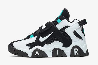 Nike Air Barrage Mid Black White Cabana At7847 001 Release Date Side
