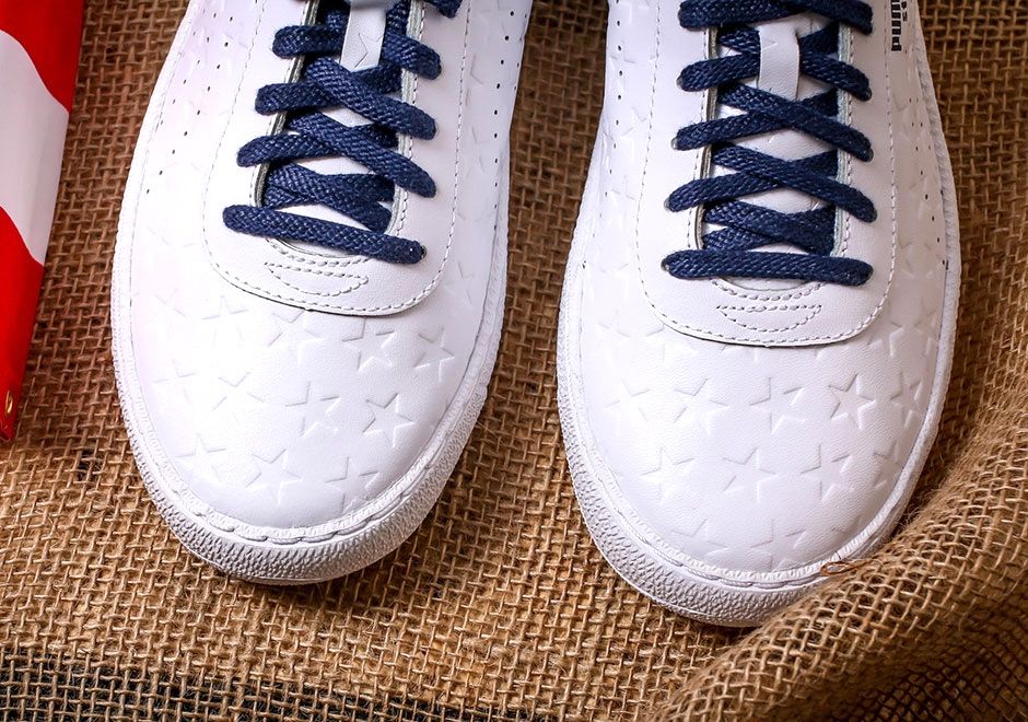 Puma Basket Independence Day Pack White 1
