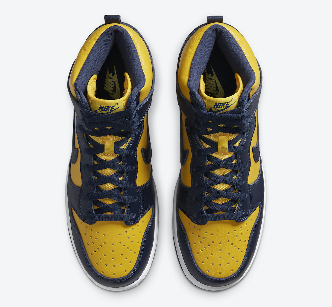 Nike Dunk High Michigan CZ8149-700