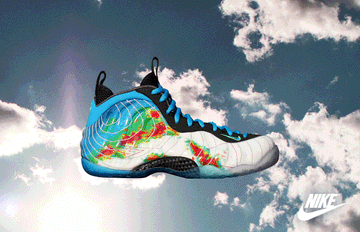 Nike foamposite hot Weatherman