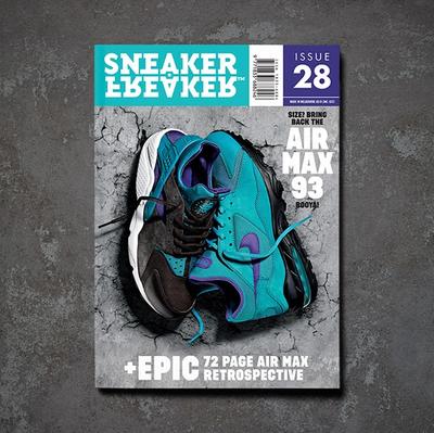 Sneaker Freaker Issue 28 Cover Size Airmax1