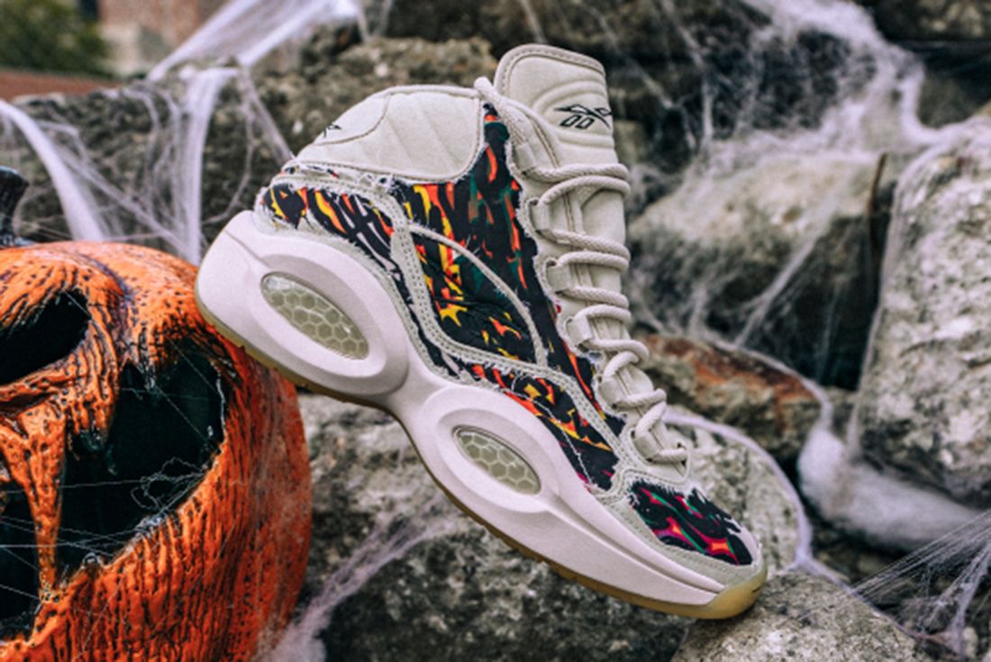 The Reebok Question Celebrates Halloween with Tear-Away Uppers ...