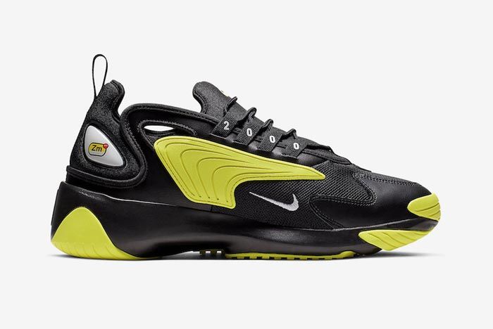Nike Zoom 2K Dynamic Yellow Black Medial