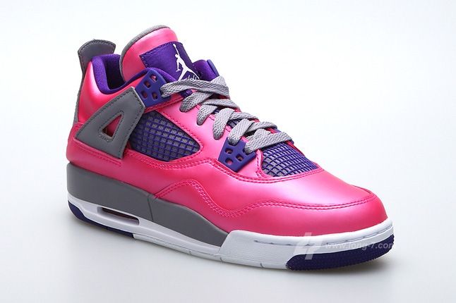 Air Jordan 4 (Pink Foil) - Sneaker Freaker