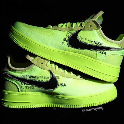 Off White Nike Air Force 1 Low Volt 7