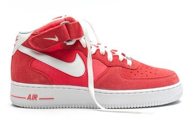 Nike Air Force 1 Mid Fusion Red 3