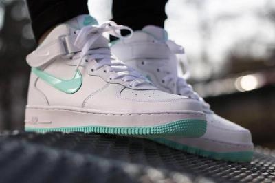 Nike Air Force 1 Mid Gs Whiteartisan Teal