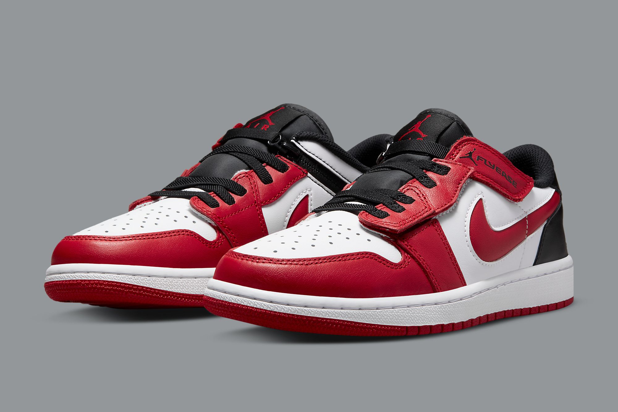The Air Jordan 1 Low FlyEase Grabs a 'Gym Red' Getup - Sneaker Freaker