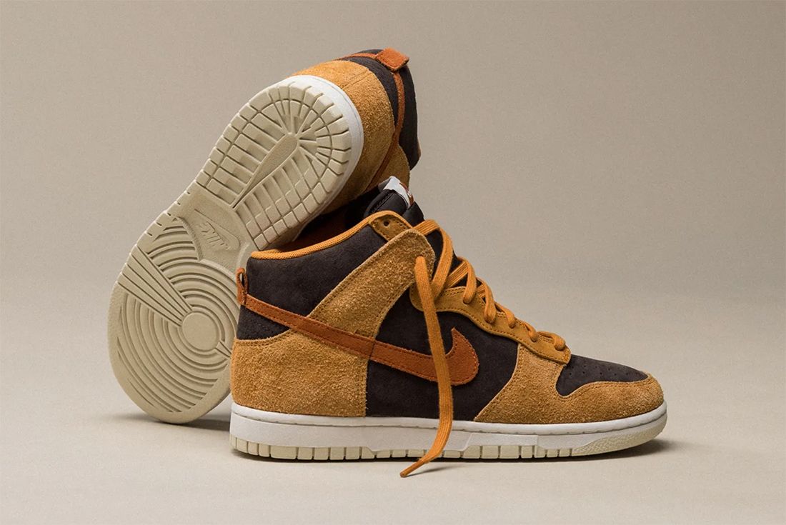 russet brown nike dunk