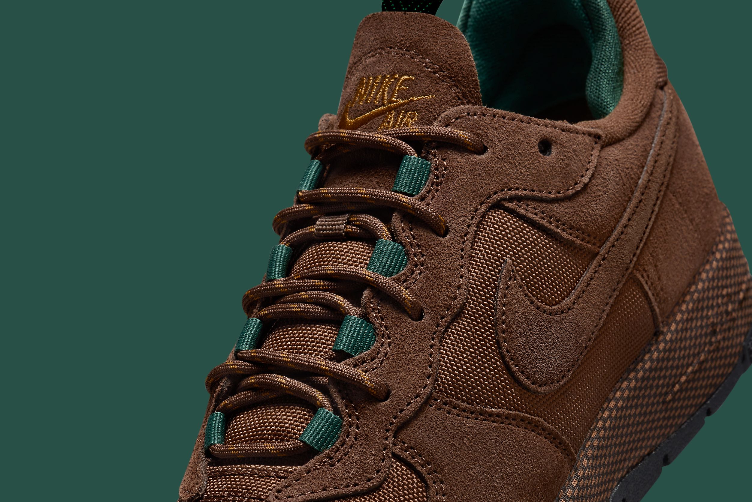 The Nike Air Force 1 Gets Wild on the Trail-Ready 'Brown/Teal ...