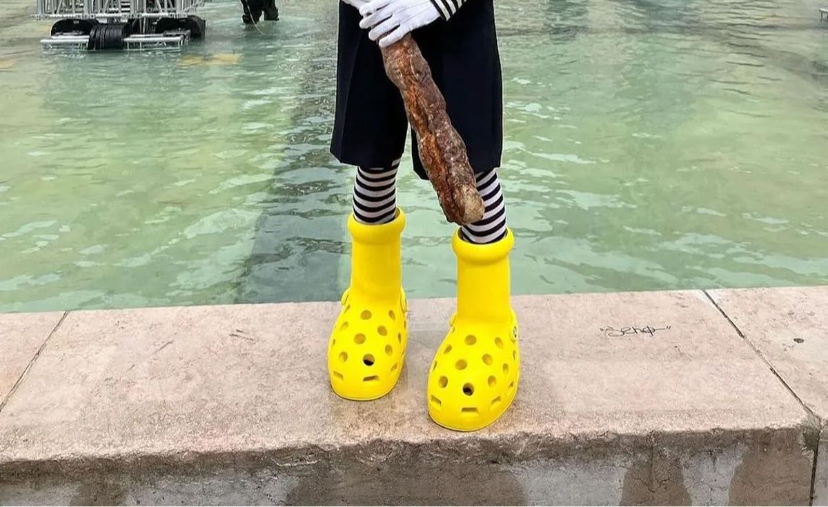 The Crocs x MSCHF Big Yellow Boot Gets a Release Date