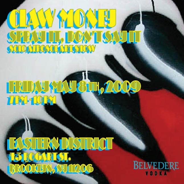 Claw Money Solo Exhibition 1