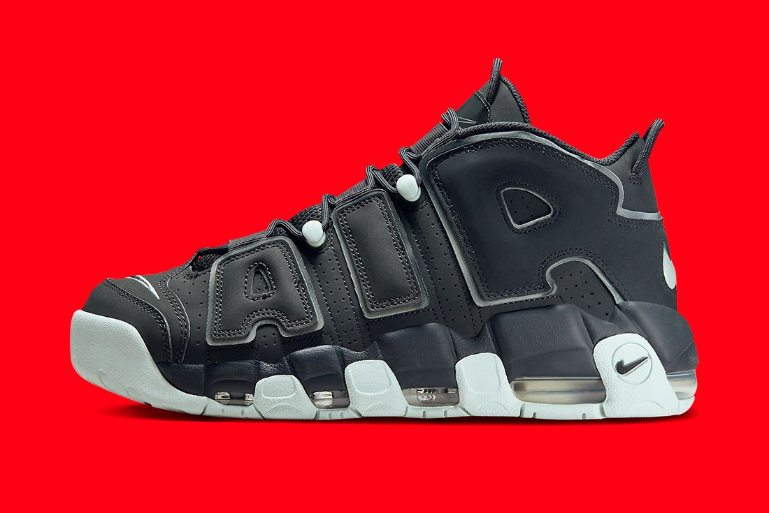 The Nike Air More Uptempo 'Dark Smoke Grey' Is Burning Hot - Industry News