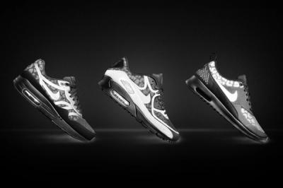 Nike Air Max Black Reflective Collection
